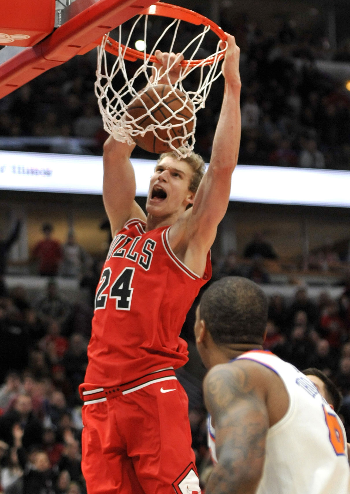 APTOPIX Knicks Bulls Basketball